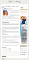 Photo for Angela's Health Tips - Effective Cellulite Remedies, Tips and Ideas
