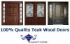 Photo for Quality Wooden Teak Doors Suppliers in Tamilnadu