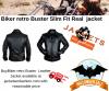 Photo for Biker retro Buster Slim Fit Real jacket