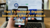 Photo for Tips To Increase Organic Instagram Likes And Reach