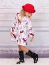 Photo for Girls Christmas Outfits with Bell Sleeves for $14.99