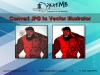 Photo for Convert JPG to Vector Illustrator