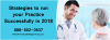 Photo for What Are Strategies to Run Your Practice Successfully In 2018?