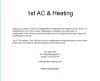 Photo for 1st AC & Heating