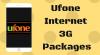 Photo for Ufone Internet Packages Details