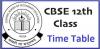 Photo for CBSE 12th Board Timetable 2019