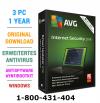 Photo for AVG Internet Security 3 PC, 1 Year Subscription