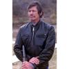 Photo for JOE MOVIE PREMIERE NICOLAS CAGE BIKER LEATHER JACKET