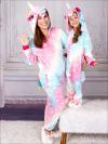 Photo for Shop Mommy and Me Cotton Candy Unicorn Pajamas