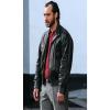 Photo for DOM HEMINGWAY JUDE LAW BLACK DESIGNER LEATHER JACKET