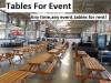 Photo for Tables For Event