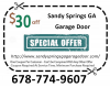Photo for Sandy Springs GA Garage Door