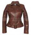 Photo for GI Joe Rise Of The Cobra Scarlett (Rachel Nichols) Brown Leather Jacket