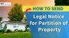 Photo for legal notice reply