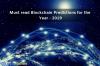 Photo for Must read Blockchain Predictions for the Year - 2019