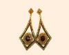Photo for Gold Plated Stylish Party Wear Earrings