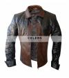 Photo for Criss Angel Brown Quilted Biker Leather Jacket