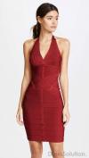 Photo for Sexy Bandage Bodycon Dress Halter Neck Backless Red