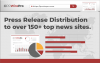Photo for Press release distribution to over 150+ top news sites