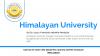 Photo for Himalayan University Distance Admission Courses & Fee Structure