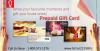 Photo for prepaid gift card