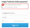 Photo for Forgot Turbotax Online Password