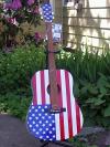 Photo for Colored Folk GuitarsTM American Flag!