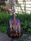Photo for Colored Folk GuitarsTM Hot Rod Flames!
