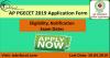 Photo for AP PGECET 2019 Application Form Eligibility Notification Exam Dates