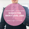 Photo for entry level opt jobs