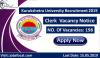 Photo for Kurukshetra University Recruitment 2019 198 Clerk Posts Vacancy Notice