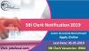 Photo for SBI Clerk Notification 2019 8904 Junior Associate Recruitment Apply Online