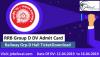 Photo for RRB Group D DV Admit Card 2019 –20 Railway Grp-D Hall Ticket Download