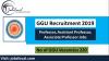 Photo for GGU Recruitment 2019 220 Assistant, Associate Professor Jobs Rolling