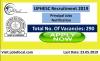 Photo for UPHESC Recruitment 2019 290 Principal Bharti Notification