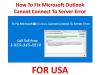 Photo for 1-855-345-8210 Quick Steps to Microsoft Outlook not Connecting to Server in Simple Steps