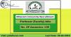 Photo for Mizoram University Recruitment 2019 (139) Associate/Asst Professor Jobs