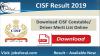 Photo for CISF Result 2019 Download CISF Constable/ Driver Merit List Online