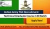 Photo for Indian Army TGC Recruitment 2019 Technical Graduate Course 130 Batch