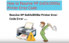 Photo for Hptechnicalsupporthp printer error code 0x83c0000a