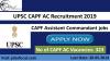 Photo for UPSC CAPF AC Recruitment 2019 Notification Apply Online 323 Jobs