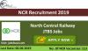 Photo for NCR Recruitment 2019 North Central Railway (113) JTBS Jobs Apply Now