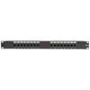 Photo for 12PORT CAT6 CAT5 PATCH PANEL 1U RACKMOUNT 568B 110 PUNCHDOWN RJ45