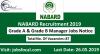 Photo for NABARD Recruitment 2019 –20 (87) Grade A & Grade B Manager Jobs Notice
