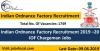 Photo for Indian Ordnance Factory Recruitment 2019 –20 (1749 Chargeman) IOF Jobs