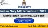 Photo for Indian Navy MR Recruitment 2020 Matric Recruit (Sailor) 02/2019 Batch