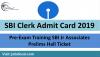 Photo for SBI Clerk Admit Card 2019 -20 Pre-Exam Training SBI Jr Associates Prelims Hall Ticket