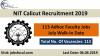 Photo for NIT Calicut Recruitment 2019 –20 Attend: 113 Adhoc Faculty Jobs Walk-In