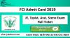 Photo for FCI Admit Card 2019 –20 (4103) JE, Typist, Asst, Steno Exam Hall Ticket