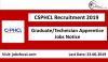 Photo for CSPHCL Recruitment 2019–20 (46) Graduate/Technician Apprentice  Jobs Notice